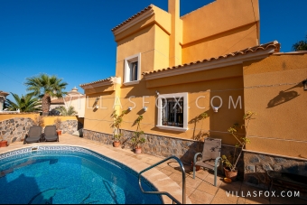 28735, El Galan detached villa with pool and parking, corner plot for sale