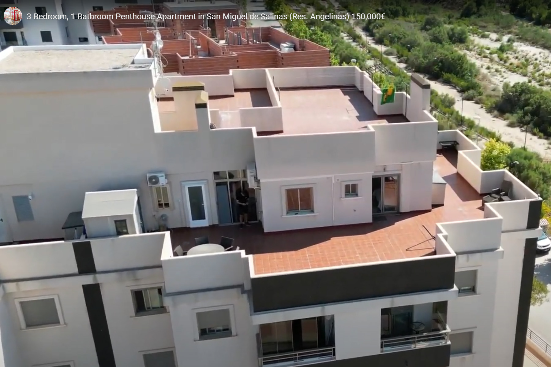 San Miguel de Salinas penthouse apartment Res. Angelina with amazing views and garage space