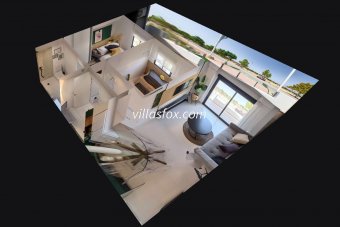1195, Residencial Saoco - ground and upper floor luxury new-build apartments in San Miguel de Salinas