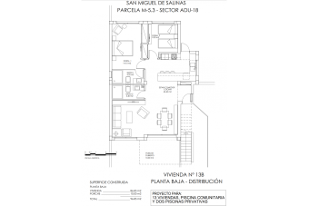 plan Bellavista bungalow 13B