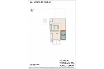 plan bellavista bungalow 35 A solarium