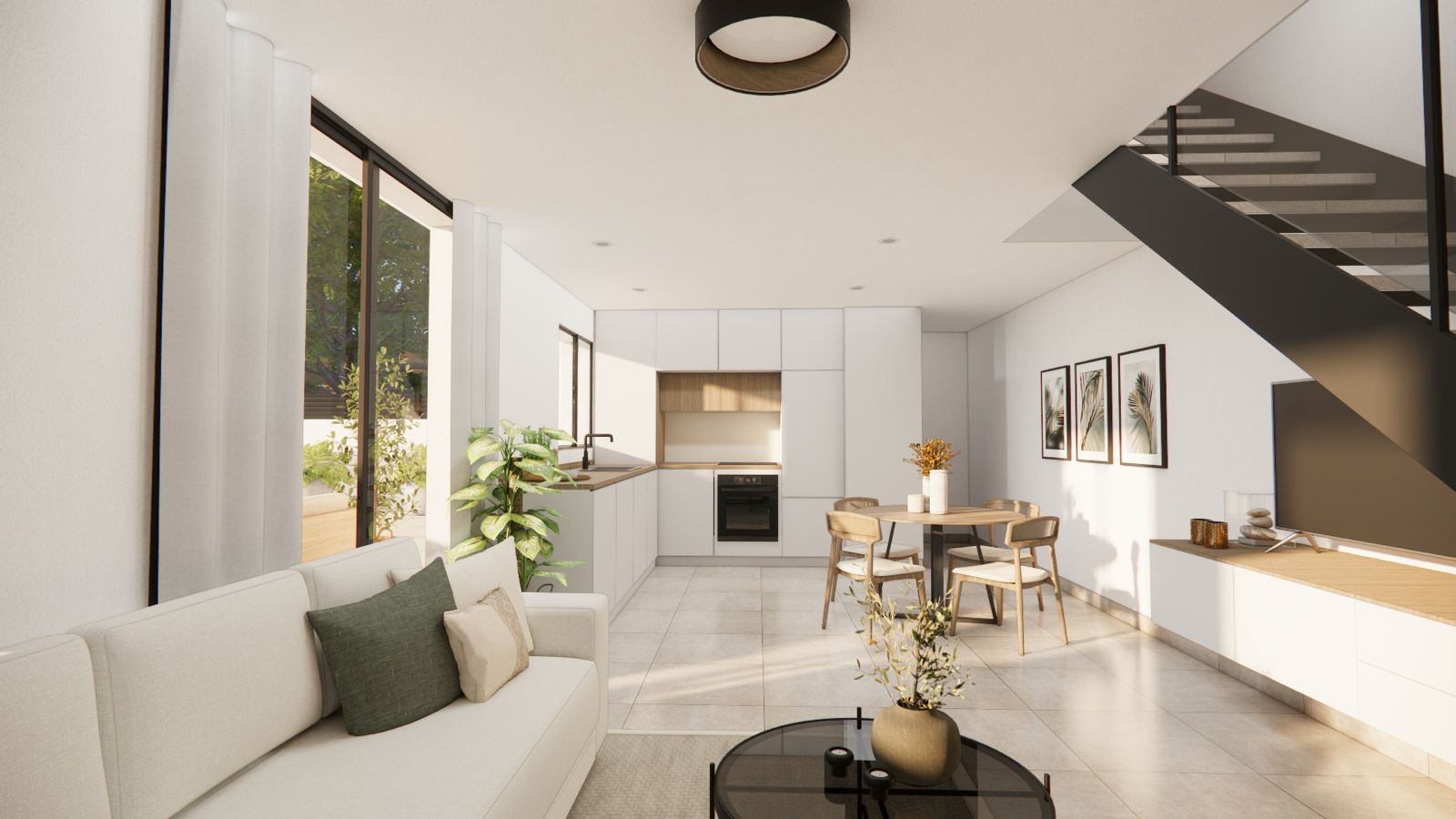 Detached or semi-detached Villas with private pool