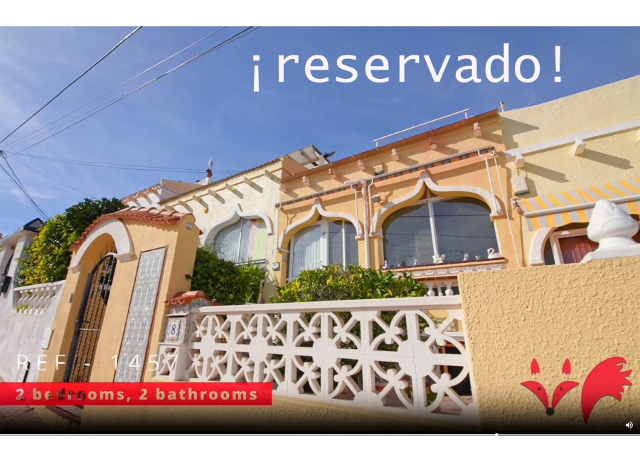 RESERVED!  2-bedroom south-east-facing townhouse, Balcón de la Costa Blanca, San Miguel de Salinas
