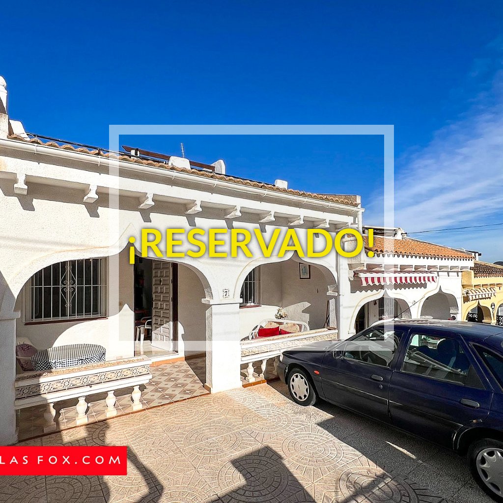 RESERVED! 2-bedroom townhouse with garden, solarium and basement, Balcón de la Costa Blanca