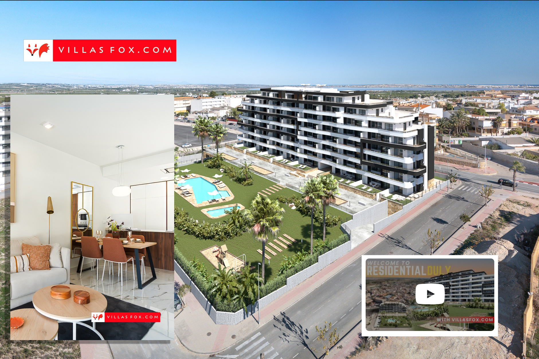 New-build 2 bedroms, 2 bathrooms luxury apartments in San Miguel de Salinas town centre