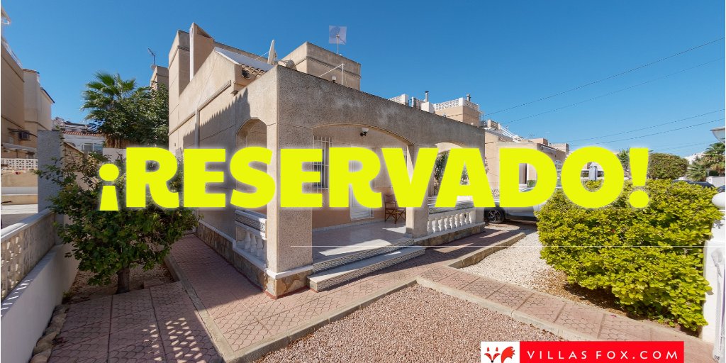 RESERVED! 3-bedroom detached villa with large garden, Balcón de la Costa Blanca, San Miguel de Salinas