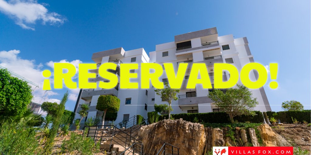 RESERVED 3rd-floor east-facing 2-bedroom Angelina corner apartment with great views, like new! San Miguel de Salinas