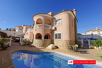 1564, 5-bedroom, 5-bathroom villa on 2 levels, private pool, Blue Lagoon, Orihuela Costa