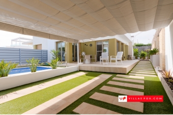 Vistabella Golf semi-detached villa with pool for sale-34