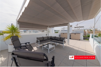 Vistabella Golf semi-detached villa with pool for sale-48