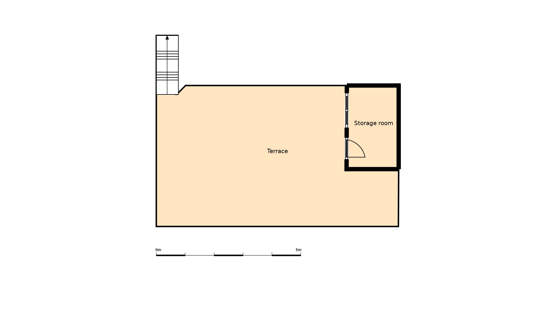 Plan of solarium