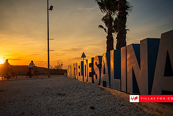 Sunset San Miguel de Salinas bicycles