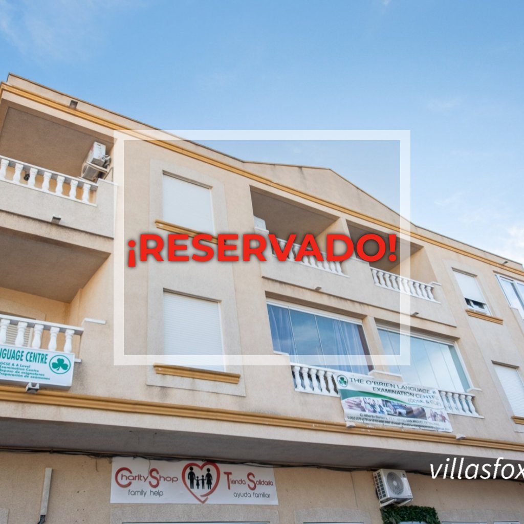 RESERVED! Top-floor, 2-bedroom apartment with lift for sale, San Miguel de Salinas
