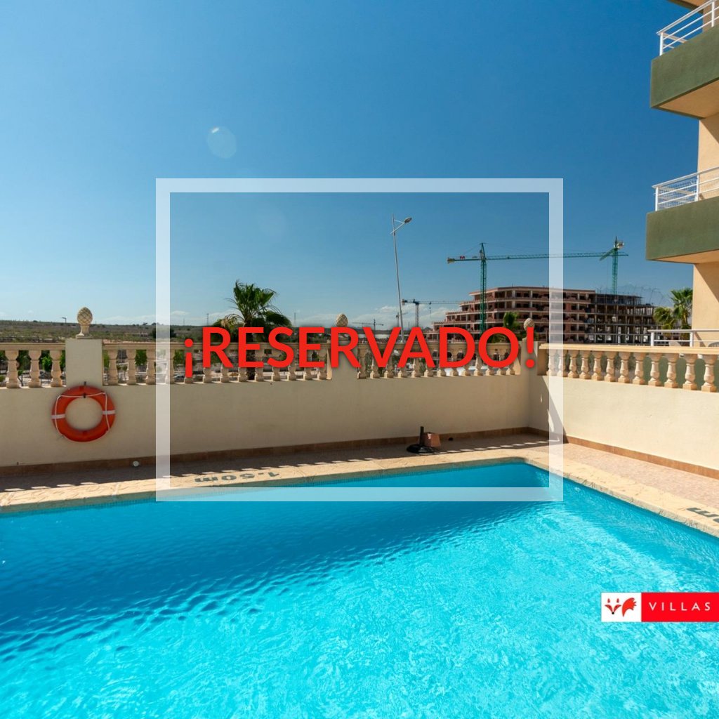 RESERVED! 2-bedroom 2-bathroom apartment with private solarium, 2 garage spaces, communal pool
