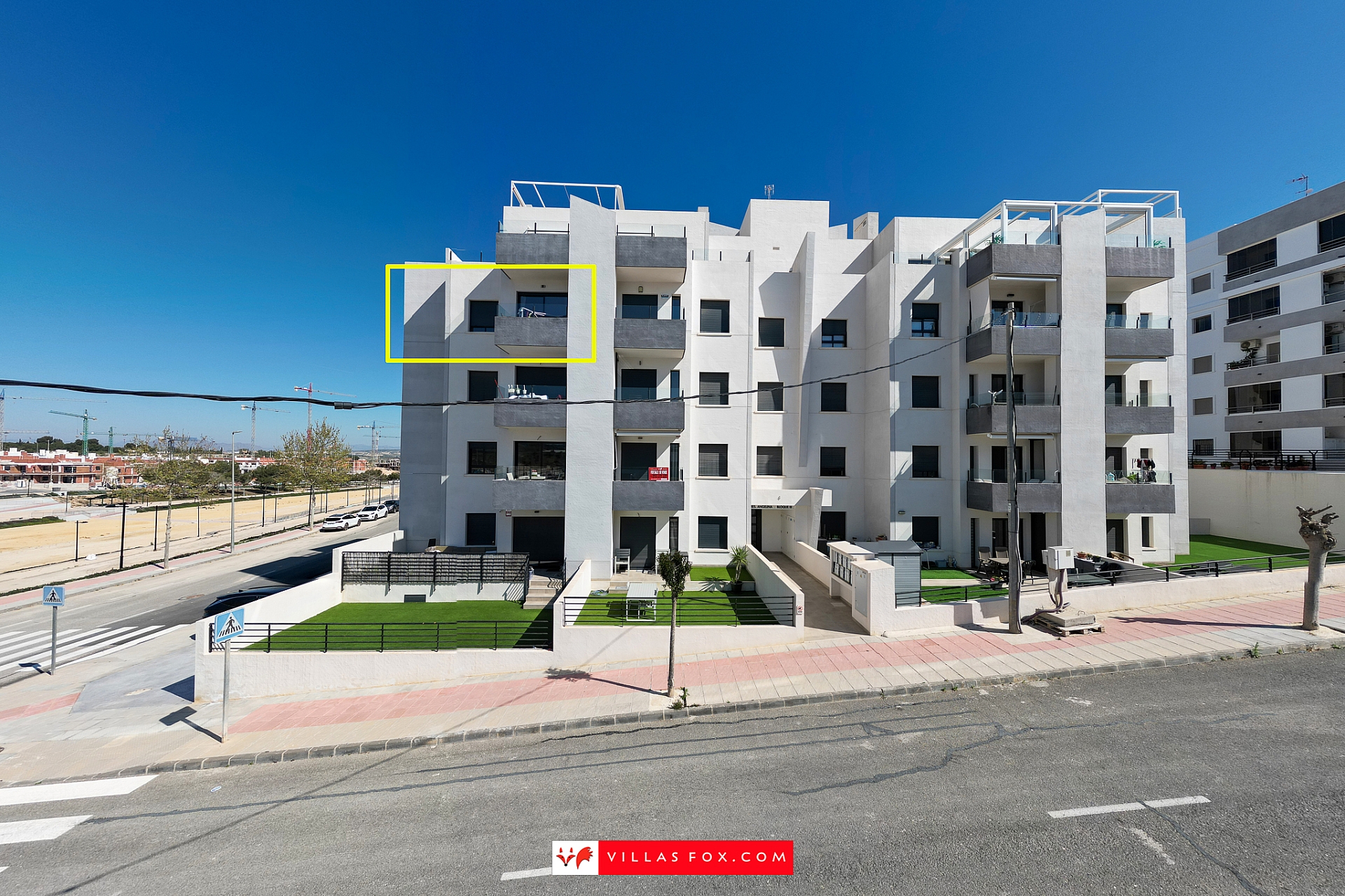 2-bedroom Res. Angelina 3rd floor corner apartment, Bloque III, San Miguel de Salinas