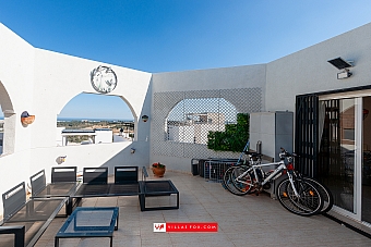 Los Pinos upper floor studio apartment with large terrace, San Miguel de Salinas-10