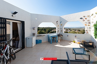 Los Pinos upper floor studio apartment with large terrace, San Miguel de Salinas-15
