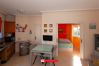 Los Pinos upper floor studio apartment with large terrace, San Miguel de Salinas-20