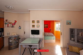 Los Pinos upper floor studio apartment with large terrace, San Miguel de Salinas-6