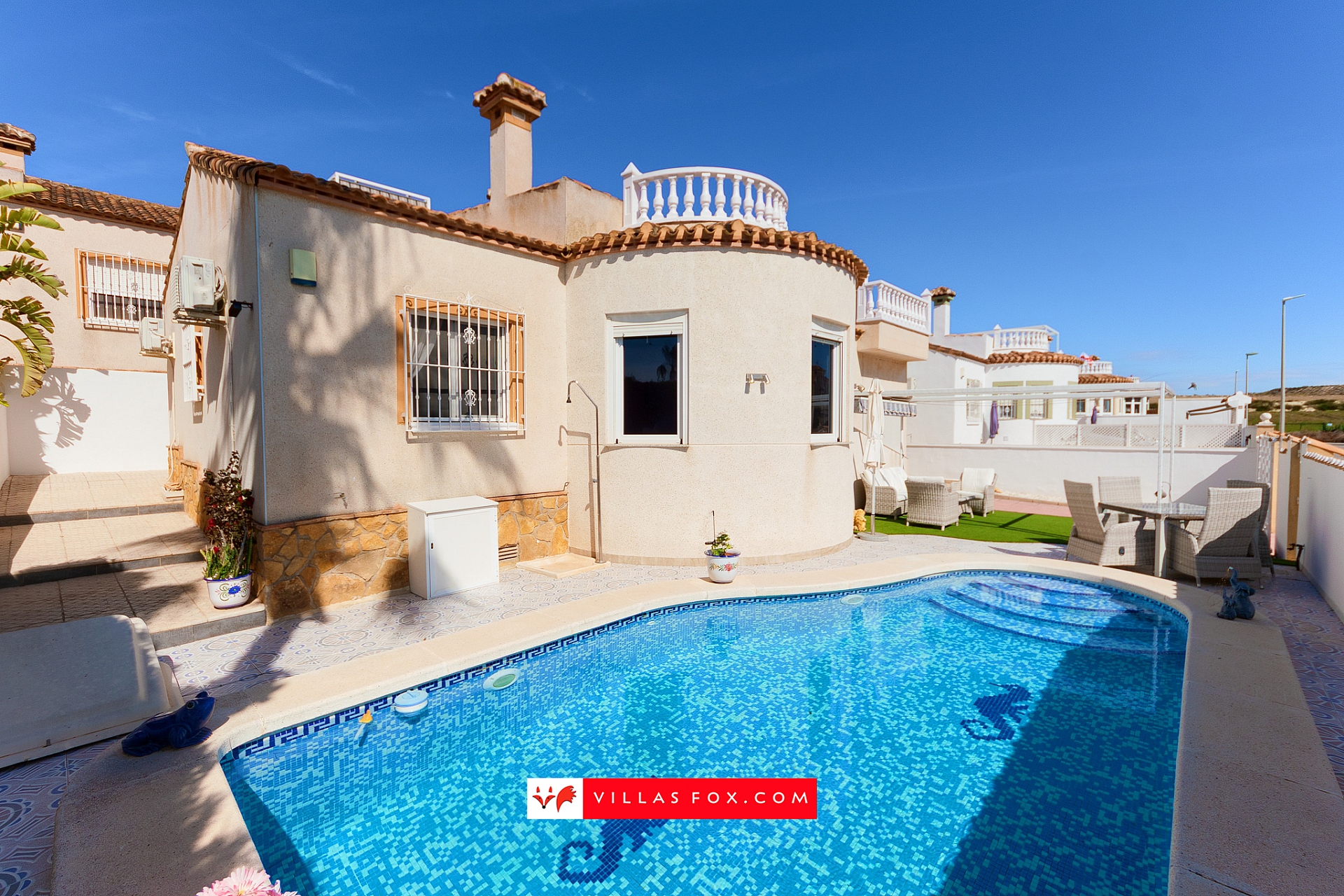 Superb 3-bedroom detached villa with pool and garage, Lakeview Mansions, Lo Rufete, San Miguel de Salinas