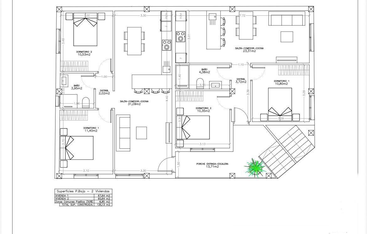 Business premises on two levels, San Miguel de Salinas