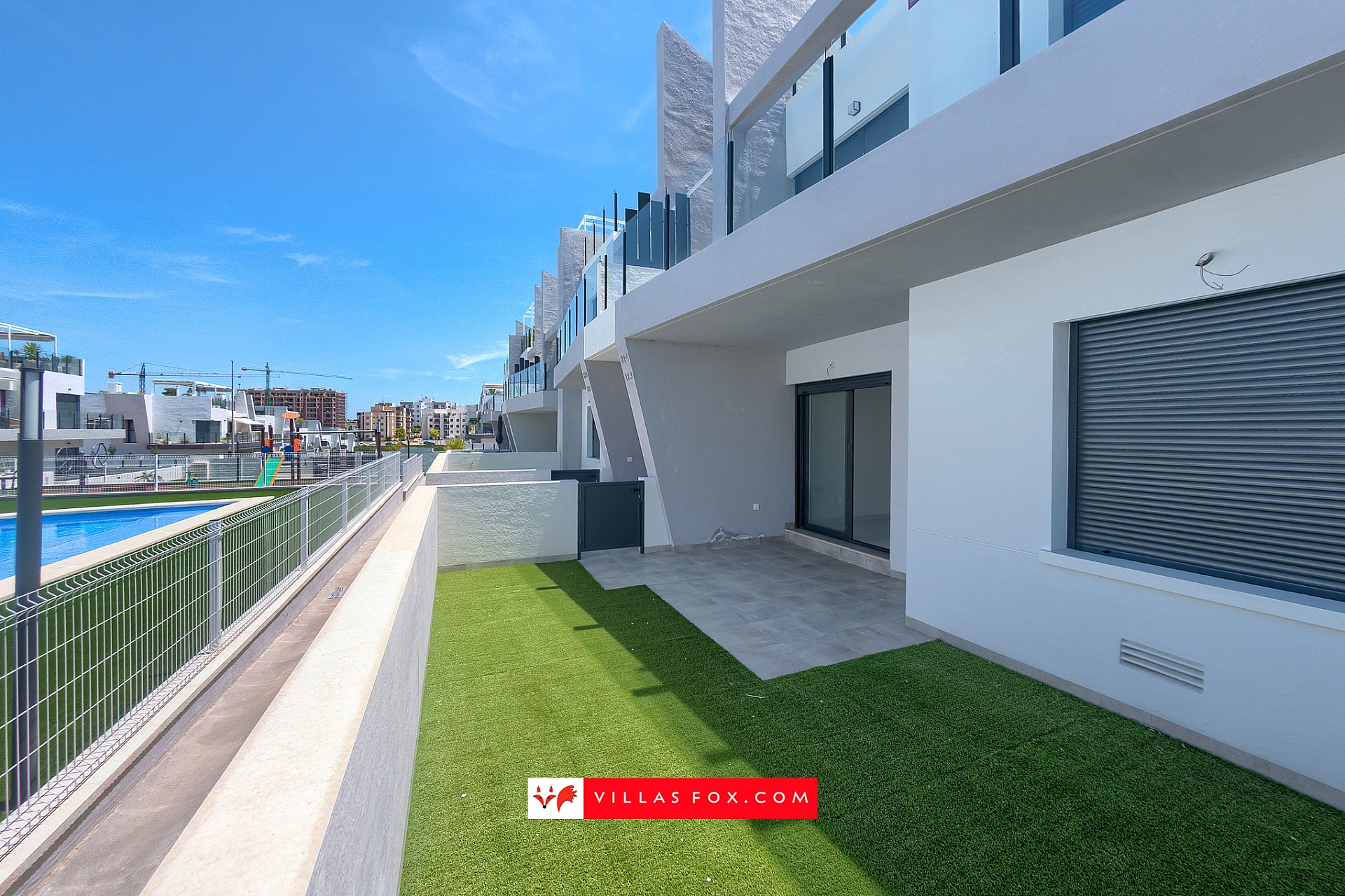 Saoco II resale apartment, stunning modern luxurious ground-floor apartment in San Miguel de Salinas!
