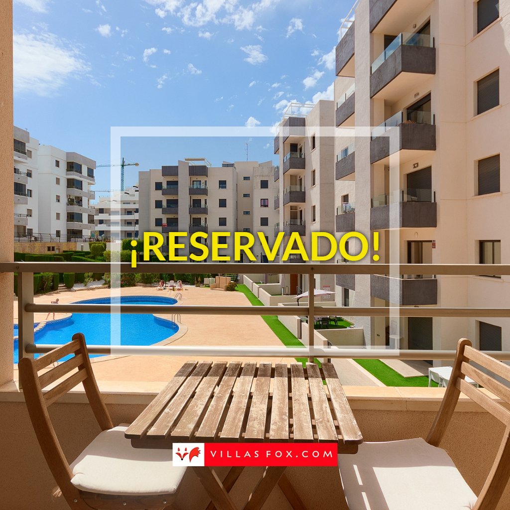 RESERVED! South-facing, 1st-floor Res. Angelina apartment, San Miguel de Salinas