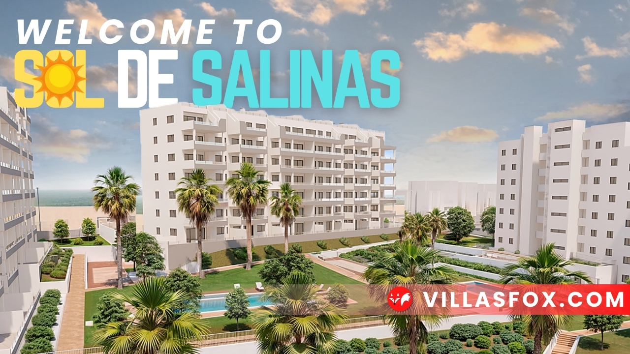 Sol de Salinas TYPE B new-build 3-bedroom apartment, San Miguel de Salinas town centre (type B)