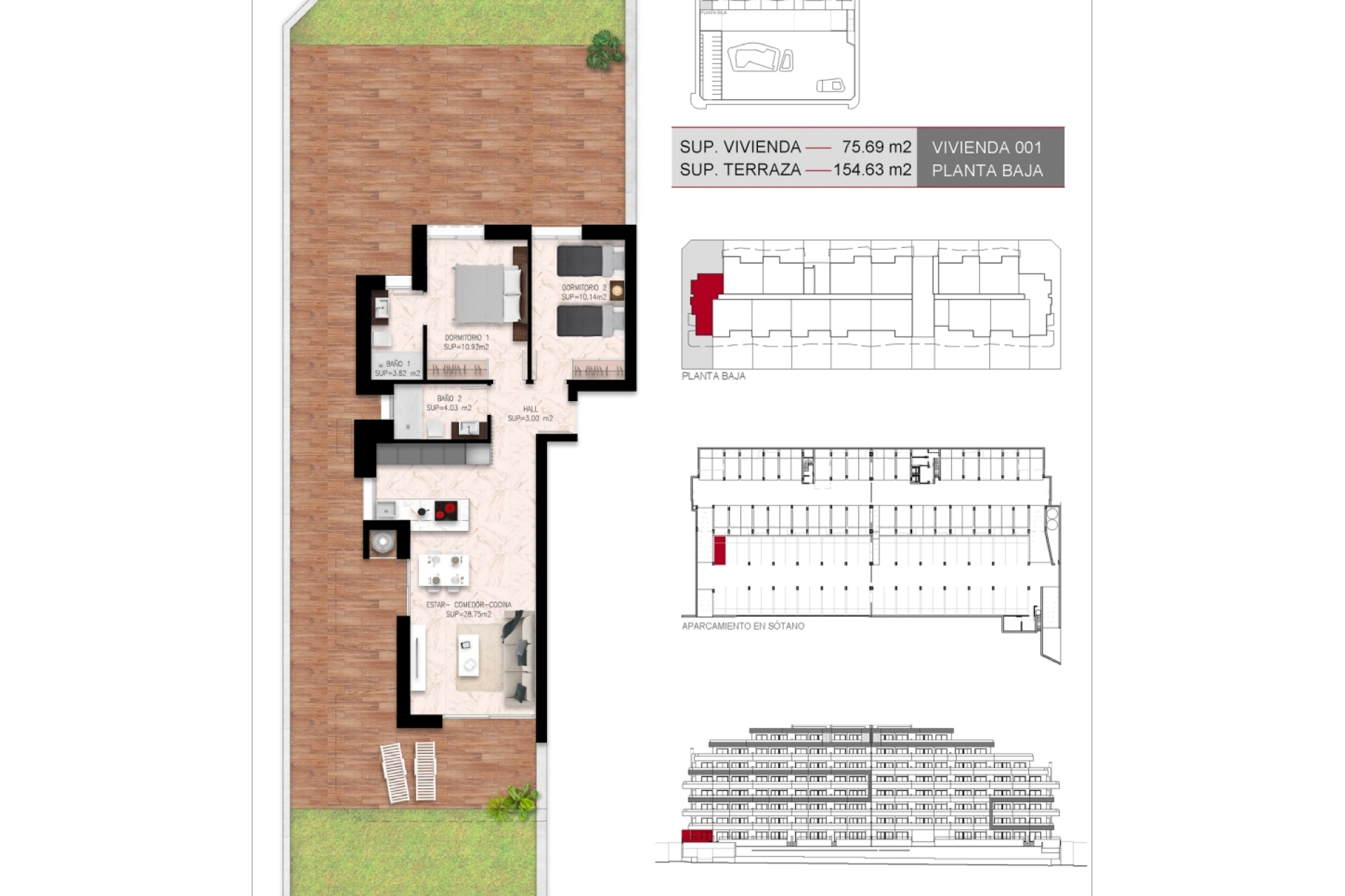 Luxury 2-bedroom new-build apartments San Miguel de Salinas, Alicante-14