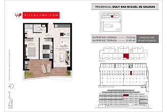 Luxury 2-bedroom new-build apartments San Miguel de Salinas, Alicante-13