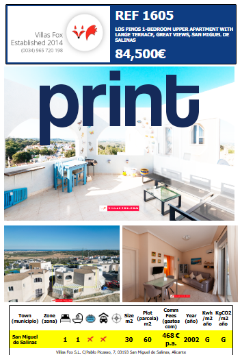 print villas fox brochure property details
