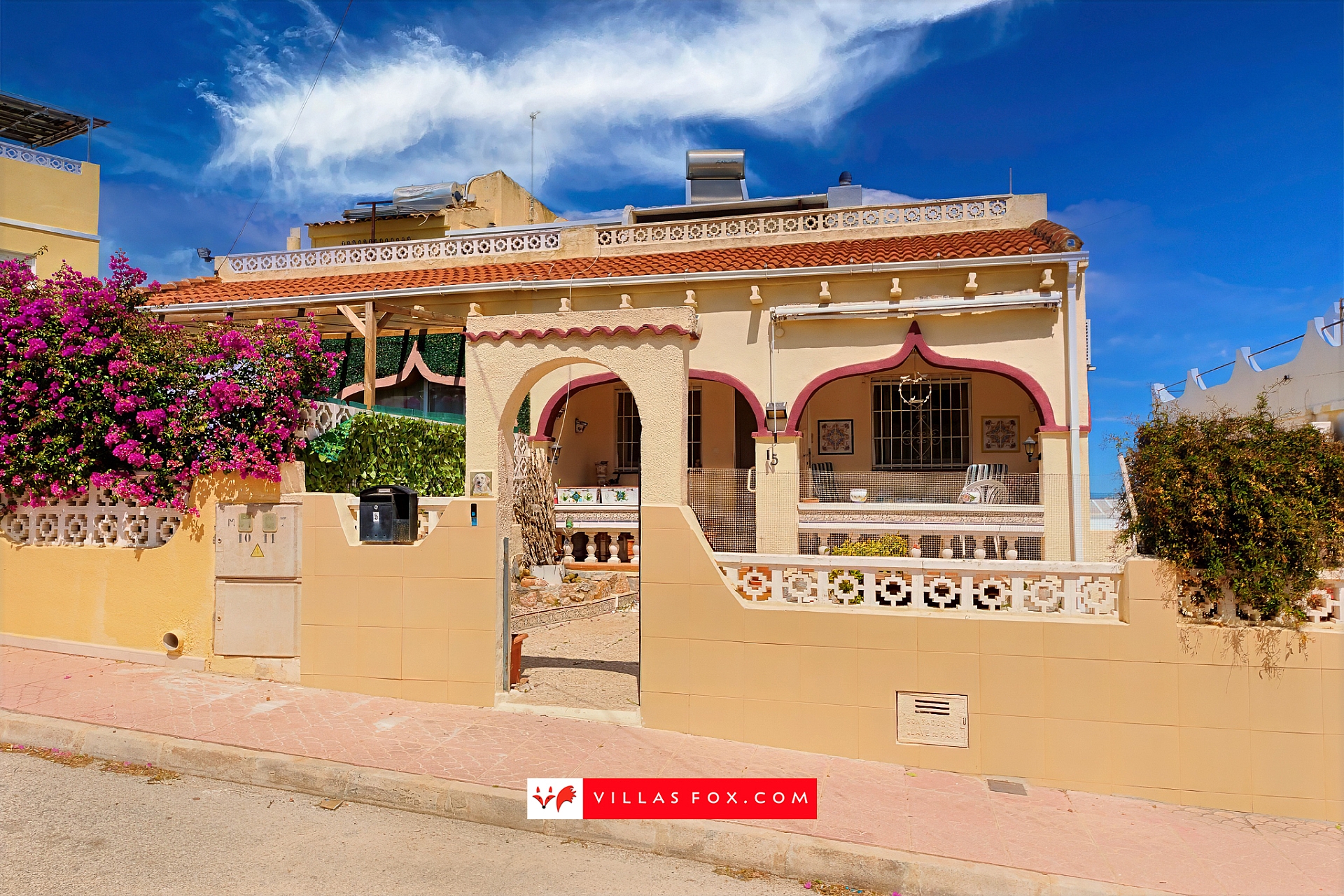 2-bedroom semi-detached villa with large garden and underbuild, Balcón de la Costa Blanca, San Miguel de Salinas
